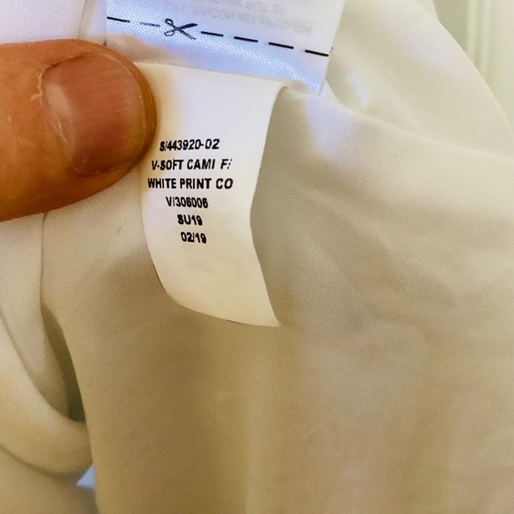 GAP Fit & Flair Blue Floral Cami Summer Dress Ruched Back Lined Women’s Sz M - Picture 10 of 14